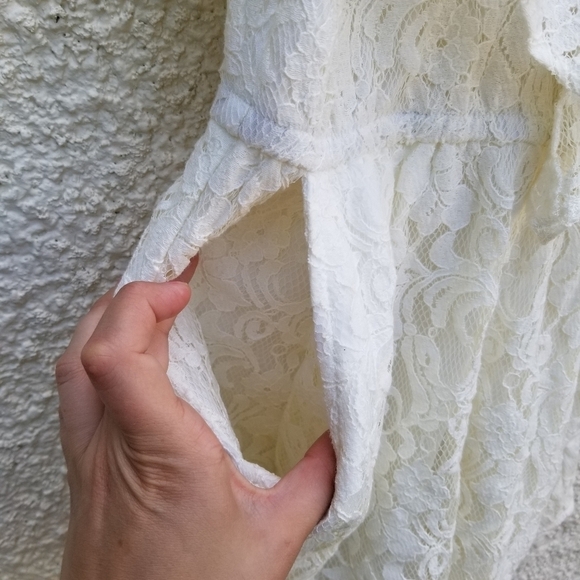 NWT 6 Shore Road by Pooja overlay picnic romper in moonlight white XS - Picture 5 of 10